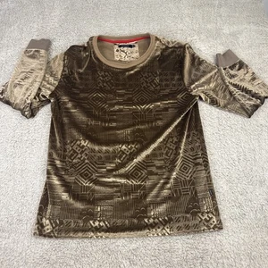 barabas herren langarm pullover xl Gold Geometric Sweater - Bild 1 von 10