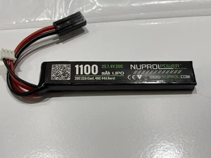 NP POWER 1100MAH 11.1V 20C STICK TYPE 8055 Small Tamiya - Picture 1 of 2