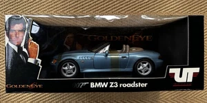 UT Models Jams Bond 007 BMW Z3 Roadster Goldeneye Boxed 1:18 Scale - Picture 1 of 15