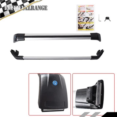 Fit For Hyundai Tucson 2016 2017 2018 2019 2020 2PCS Silver Roof Rack Cross Bars - Imagem 1 de 4