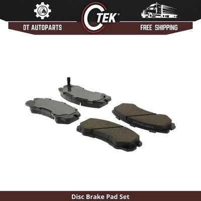 Для 2001 Isuzu Rodeo Sport | Центричные передние дисковые тормозные колодки | Керамические - Изображение 1 из 4