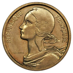 France 20 centimes 1961 Essai concours de Lagriffoul bronze-aluminium GEM.55.10 - Imagen 1 de 2