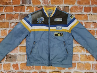 Chevignon Ciclista Vintage Chaqueta Outsiders 57 Hielo Azul Claro Informal Gr: L - Imagen 1 de 4