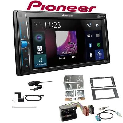 Pioneer Multimedia Autoradio Bluetooth DAB+ für Ford Fusion 2005-2012 in schwarz - Bild 1 von 4