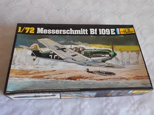 Vintage Model kit Heller 234 Messerschmitt Bf109E 1/72 scale - Picture 1 of 3