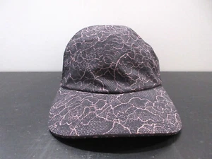 Lululemon Hat Cap Strap Back Womens Black Pink Hiking Running Outdoors Ladies - Picture 1 of 9