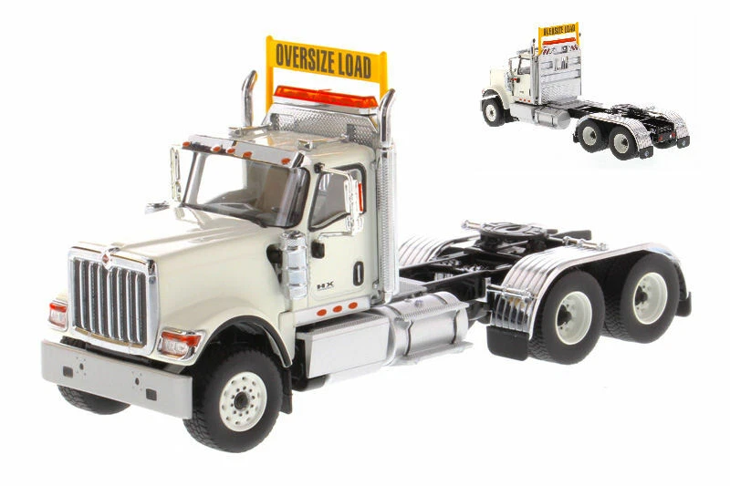 Hx520 Tandem Tractor White Camion Truck 1:50 Model DIECAST MASTERS - Immagine 1 di 1