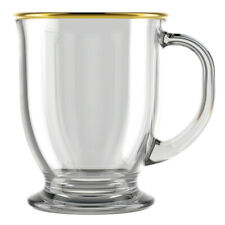 15 fl oz Glass Mug Tea Coffee Cup Teacup Durable Top Quality