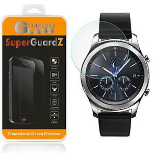 SuperGuardZ® Tempered Glass Screen Protector Shield For Samsung Gear S3 Classic