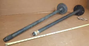 NOS 66-70 Chevy Impala Caprice 12-bolt rear end axle shaft pair 67 68 69 posi SS - Picture 1 of 16