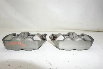 2011 DUCATI DIAVEL BREMBO FRONT BRAKE CALIPERS D32 - Image 1 of 3