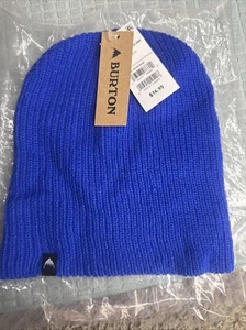 Burton All Day Long Beanie Cobalt Blue One Size Snowboard Wintermütze Mütze Neu - Bild 1 von 7