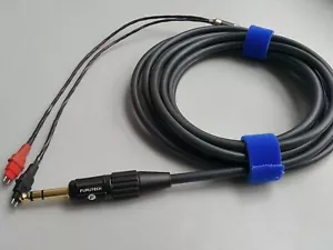 Cable de actualización de cobre japonés HD545 HD565 HD650 HD600 HD580 Furutech 6,3 mm enchufe - Imagen 1 de 3