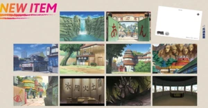 NARUTO postcard 10sheets Japan NEW - Picture 1 of 2