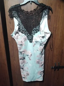 arden b kleid spitze ausschnitt, bindeband bodycon xl hübsch! - Bild 1 von 2