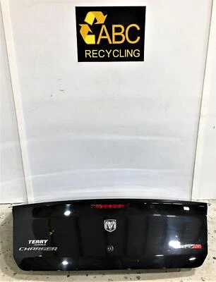 2006-2010 Dodge Charger SRT-8 Trunk Deck Lid Brilliant Black Pearl *No Spoiler* - Image 1 of 4