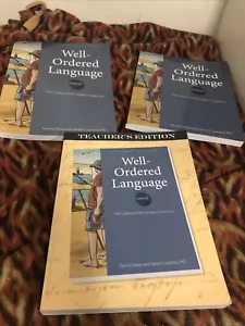 Well-Ordered Language Level 2A: The Curious Child's Guide to Grammar 3 Book Lot - Picture 1 of 7