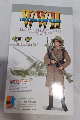Dragon Models 1/6 scale WWII German Artillery Ulrich Schafer Figure 70411 New - Image 1 of 4