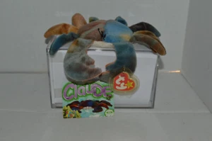 Ty Beanie Baby~#4083~4ta Generación~Claude~Cangrejo~Buena Etiqueta Corazón~Tarjeta Comercial~NB - Imagen 1 de 3
