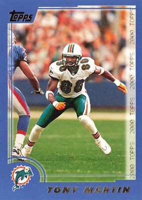 Tony Martin 2000 Topps #49 Miami Dolphins - Image 1 of 2