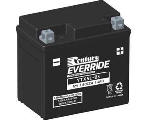 Century EverRide YTX5L-BS Hi Performance AGM Batteries - Picture 1 of 1