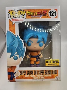 Funko Pop! Super Saiyan God Super Saiyan Goku #121 exclusivo tema candente - Imagen 1 de 7