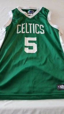 Camiseta de baloncesto verde NBA Youth Boys XLarge 16/18 Boston Celtics Kevin Garnett Foto 1 de 4