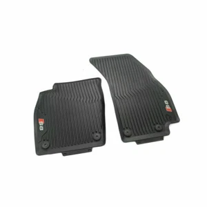 AUDI S8 A8 D5 Front Floor Mat Set LHD 4N1061221A041 NEW GENUINE - Picture 1 of 1