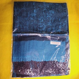 Paisley Blue Pashmina Scarf Wrap - NIP - Picture 1 of 2