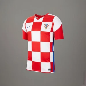 Nike  Croatia Home Football Soccer T-Shirt - Picture 1 of 16