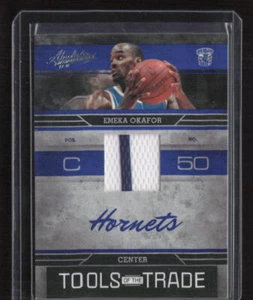 2010 Panini Absolute #TOTT 10 Emeka Okafor Tools of the Trade Patch Auto - Picture 1 of 2