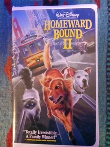 🎆1996 Homeward Bound 2 - Lost in San Francisco VHS Family Movie 🎆 - Imagen 1 de 3