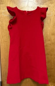 Ärmelloser Pullover Mädchen Weinreben Größe 8 rot  - Bild 1 von 4