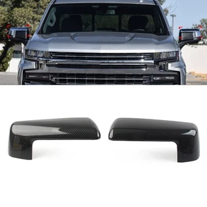 GMC Sierra 19-22 Superposición Cubierta Espejo Retrovisor Chevrolet Silverado 1500 - Imagen 1 de 11