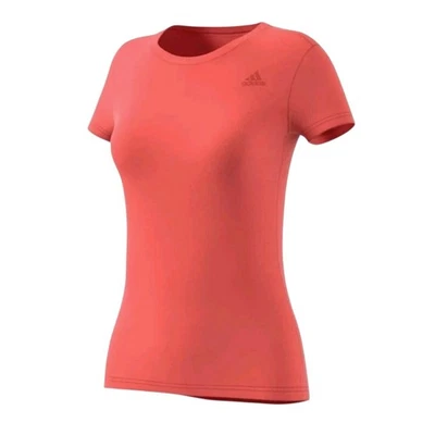 Camiseta Adidas Freelift Mujer Talla 8 a 10 Roja Climalite Transpirable Informal Foto 1 de 4