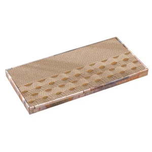 Corrugated Cat Scratcher Grinding Claw Kitty Home Cardboard Scratching Board - Picture 1 of 6