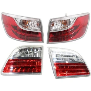 Set of 4 Tail Lights Taillights Taillamps Brakelights Driver & Passenger Side - Picture 1 of 17