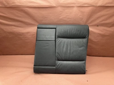 Respaldo asiento trasero izquierdo BMW E46 330CI 325I 328I cuero negro OEM 115 k millas Foto 1 de 4