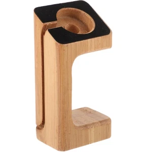 Support présentoir de montre en bois de voyage support de charge intelligent - Photo 1 sur 12