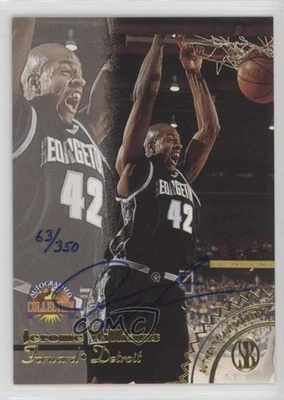 1996 Score Board Auto Collection Auto Gold /350 Jerome Williams Rookie Auto RC - Image 1 of 2