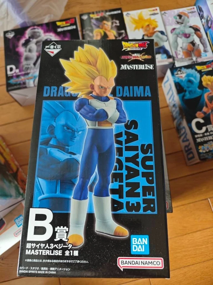 Ichiban Kuji Dragon Ball prize B Super Saiyan 3 Vegeta Figure VS Omnibus CROSS - Immagine 1 di 1