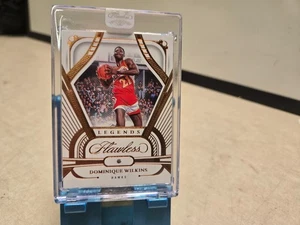 2023-24 Panini Flawless Dominique Wilkins 119 Legends Encased Diamond Bronze /3 - Picture 1 of 2