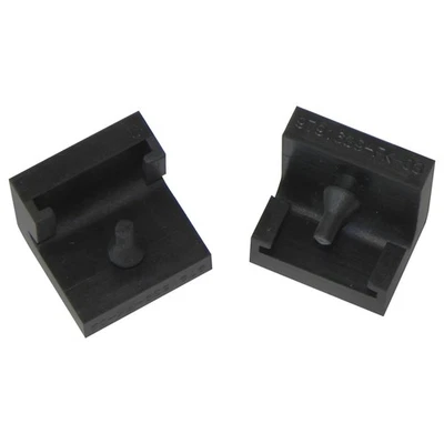 Parachoques delantero estabilizador nariz parachoques goma Pontiac Lemans GTO 1968-69 2 piezas Foto 1 de 4