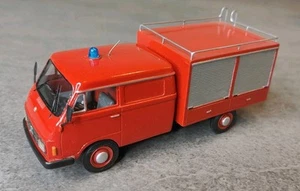 Kimmeria Mercedes-Benz L206D Doppelkabine Feuerwehr Hand Made, Rare 1:43 - Picture 1 of 6