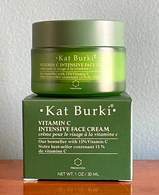 KAT BURKI Vitamin C Intensive Face Cream 1 oz / 30 ml ~ New In Box - Image 1 of 3