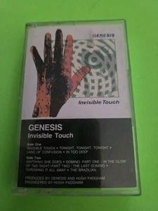 Genesis "Invisible Touch" Atlantic Records 1986 Cassette Tape - Imagen 1 de 6