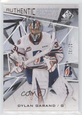 2021-22 Upper Deck SP Game Used CHL Edition /31 Dylan Garand #30 - Image 1 of 2