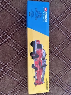 Corgi Classics Mack B Series 1956 Chicago Fire Dept Aerial Ladder Truck 1:50 - Image 1 of 4