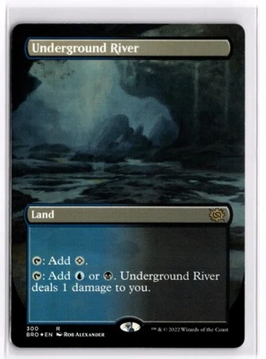 Underground River Foil The Brothers' War 300 LP x1 MTG Magic: the Gathering - Image 1 of 2