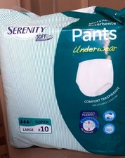 80 Pannoloni SERENITY be free Pants.super anderwear taglia L slip pul up
